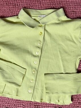 Urban Outfitters Ribbed Cardigan Shirt